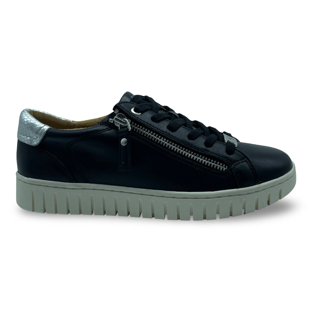 Mia Vita Women's Luna Black/Silver
