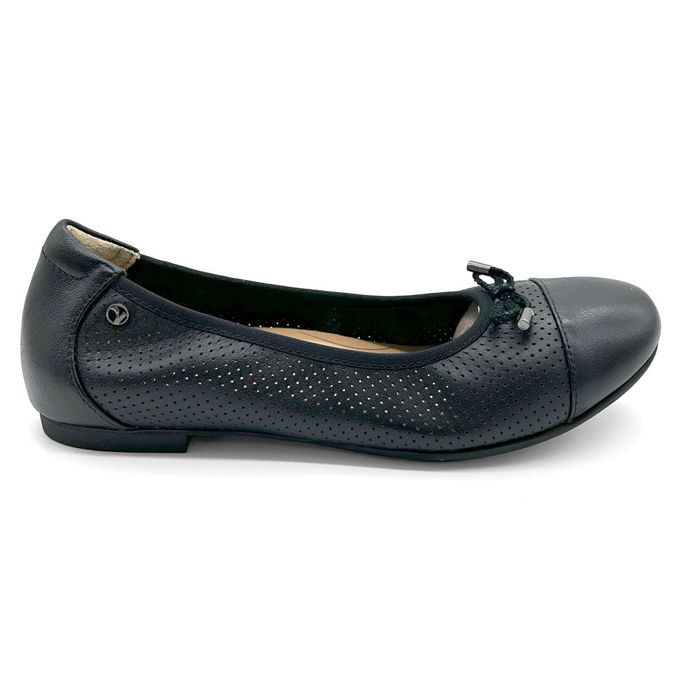 Revere Women's St. Barts Black French  Natural Fit Footwear