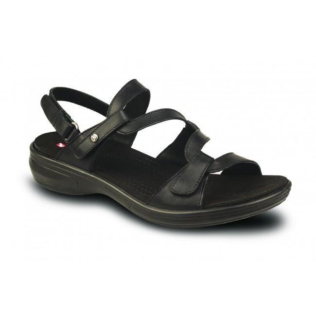 Revere Women's Miami Black  Natural Fit Footwear