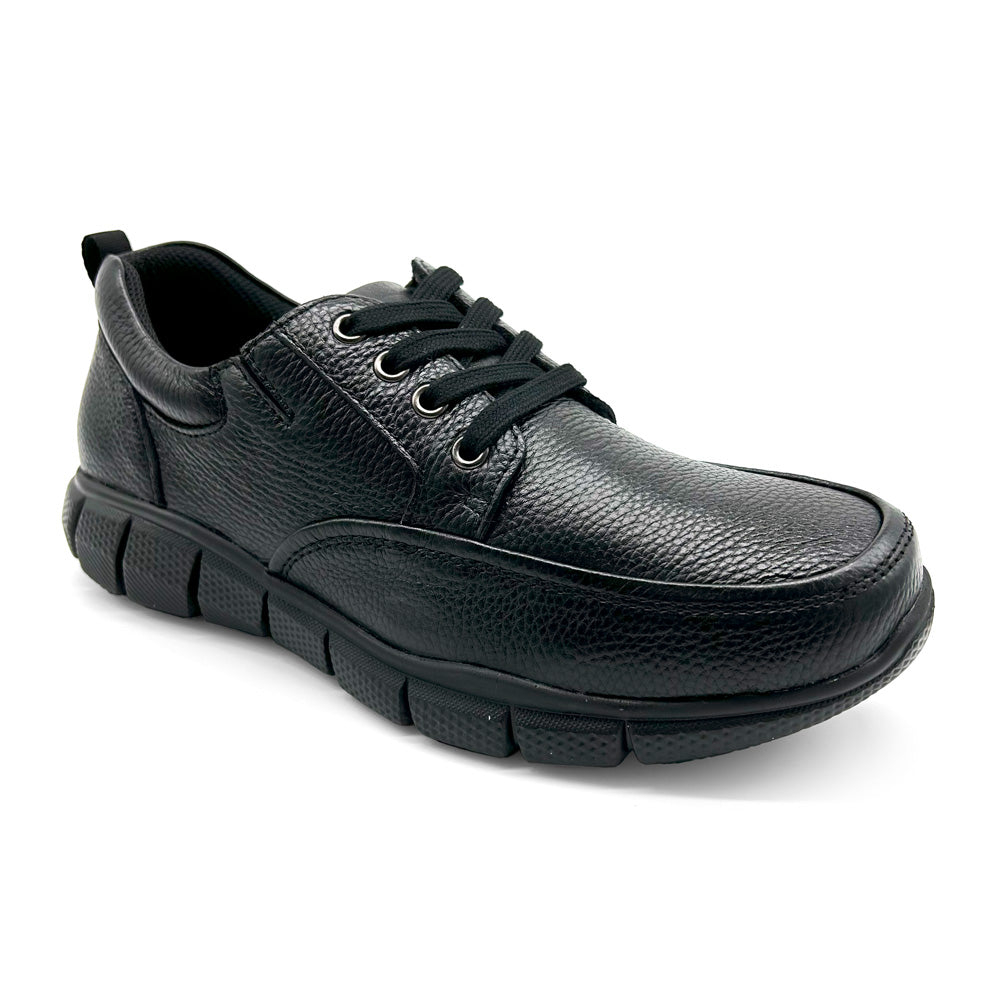 Scholl Orthaheel Men's Jackson Black  Natural Fit Footwear