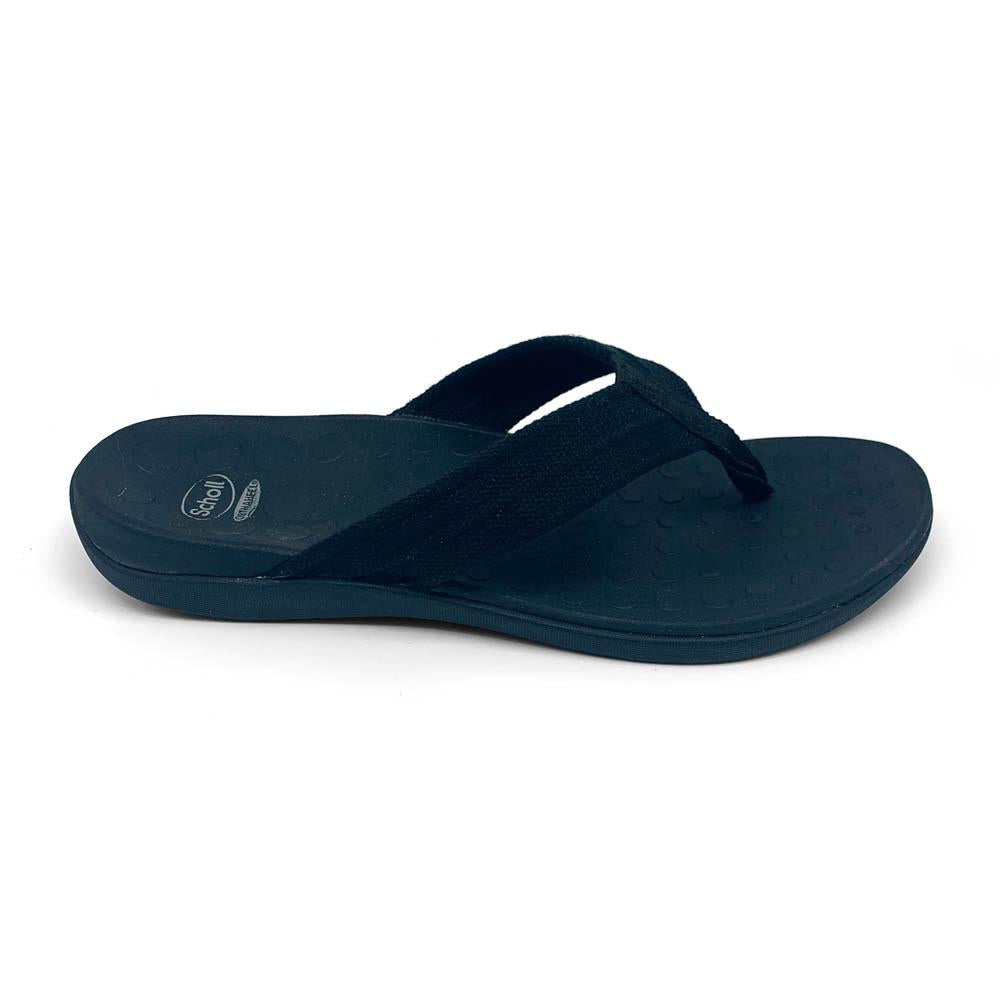 Scholl Orthaheel Men's Whack Black  Natural Fit Footwear
