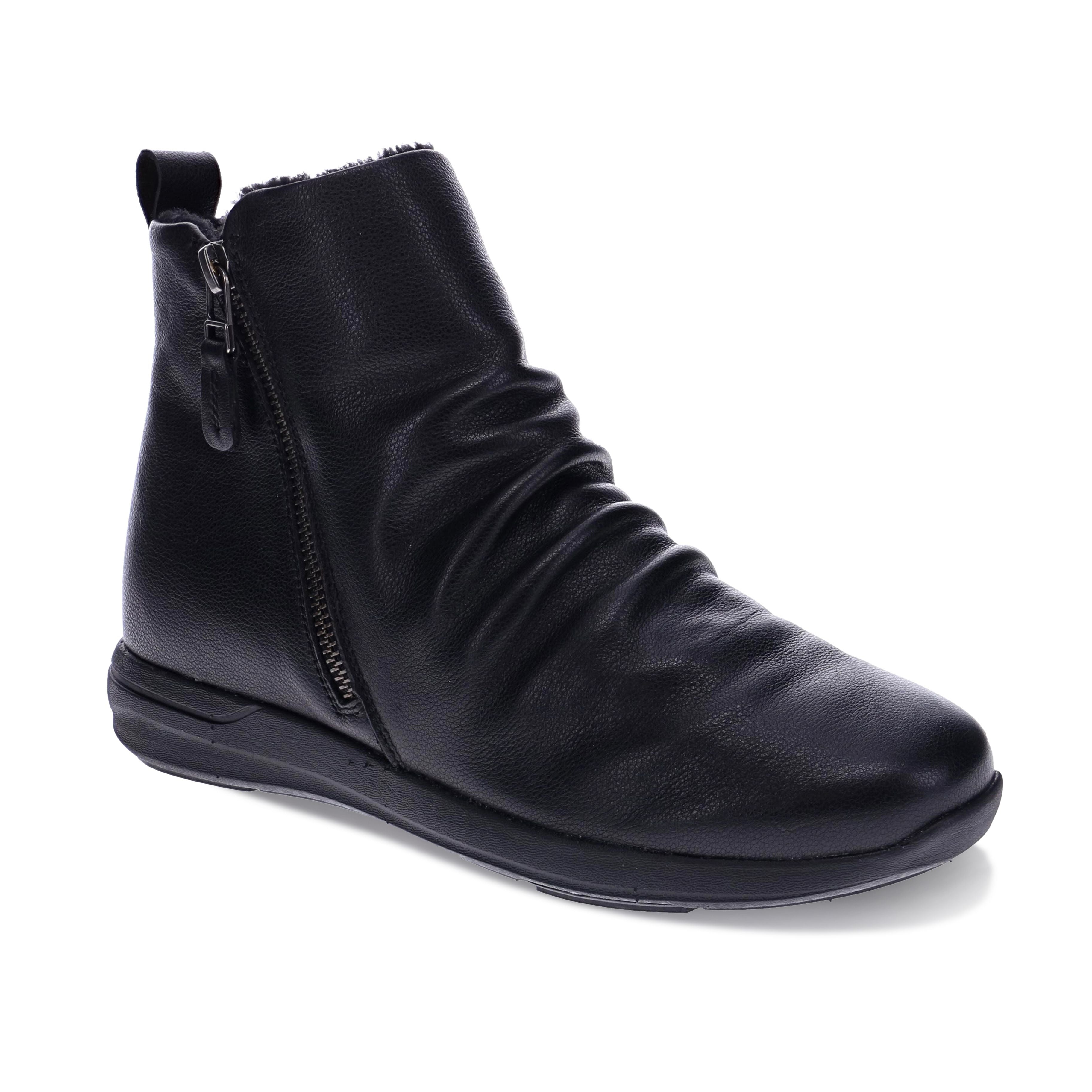 Scholl Orthaheel Women's Nina II Black  Natural Fit Footwear