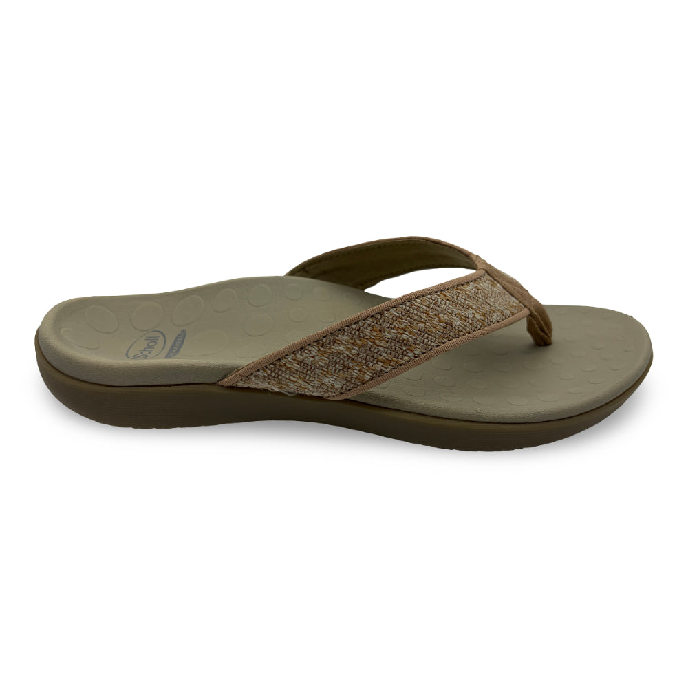 Scholl Orthaheel Women's Sonoma Jacquard Taupe Multi
