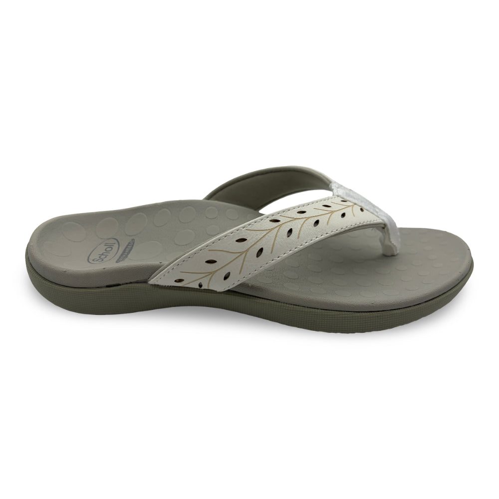 Scholl Orthaheel Women's Sonoma Perf White