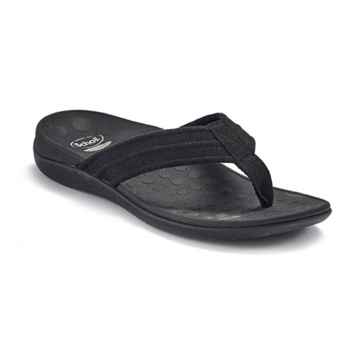 Scholl Orthaheel Men's Whack Black  Natural Fit Footwear