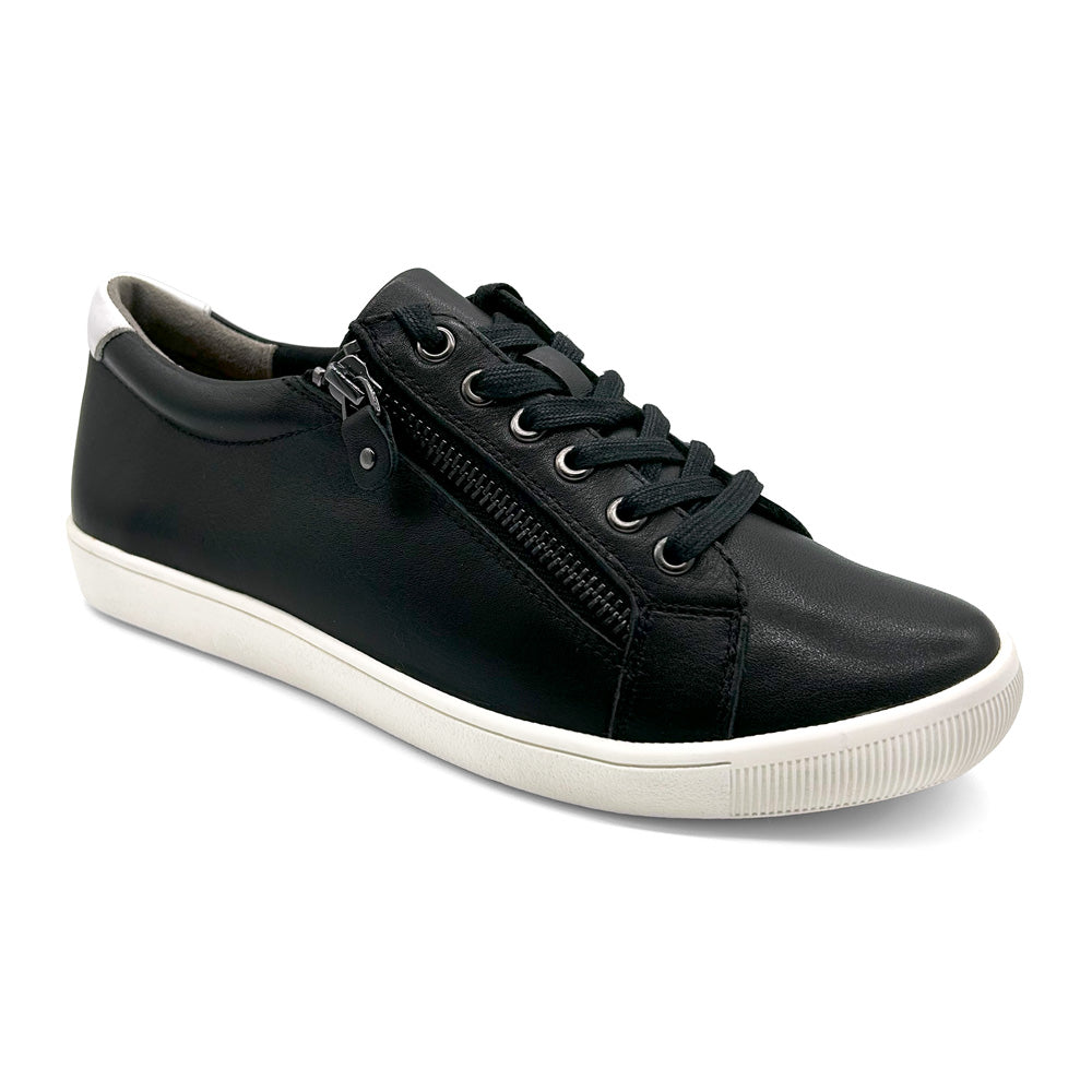 Ziera Women's Diann XF-ZR Black/White  Natural Fit Footwear